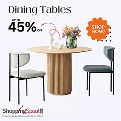 Dining Table Up to 45% Off Shop Now